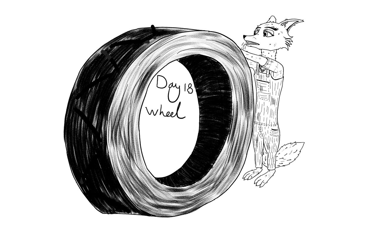 Zink Day 18 (Wheel)