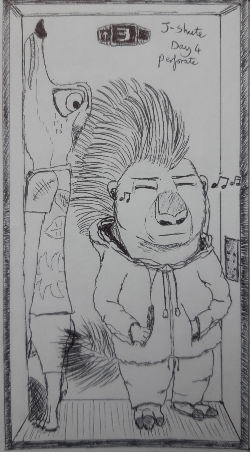 Zinktober: Day 4 Perforate