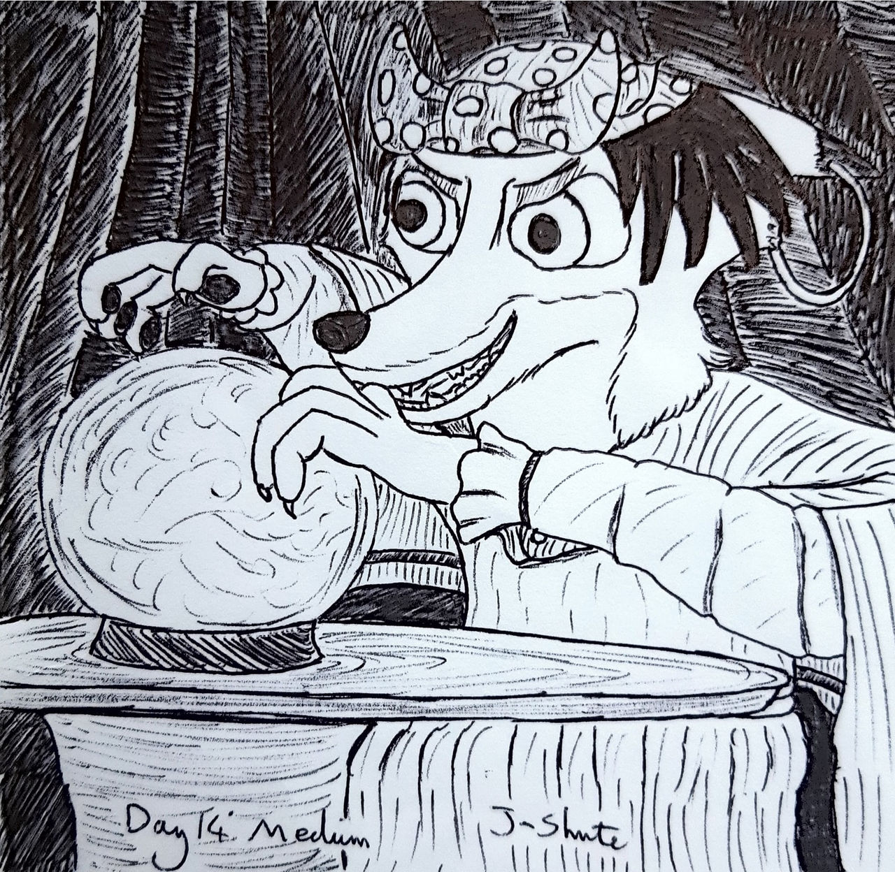 Zinktober Day 14: Medium
