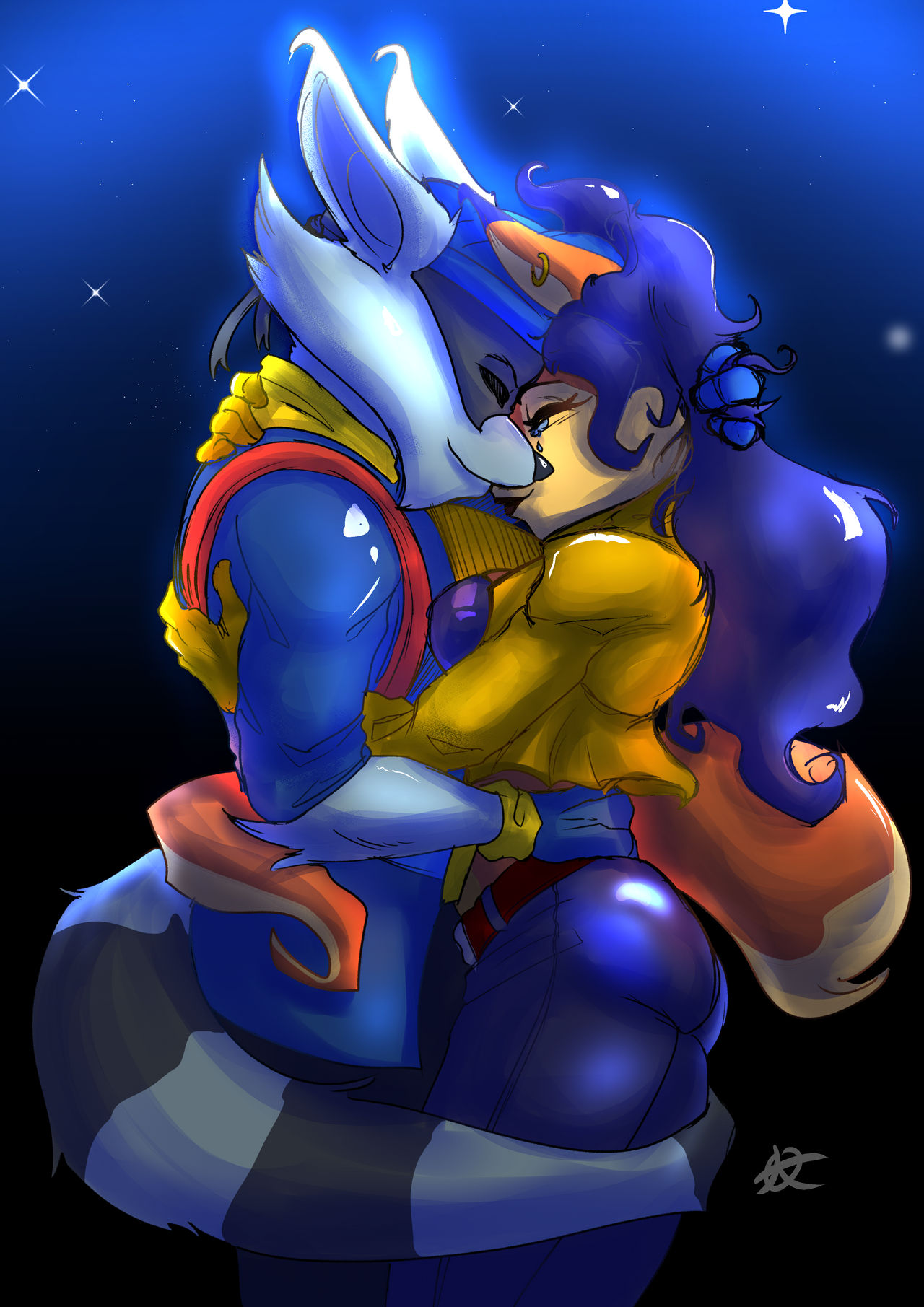 Sly And Carmelita - Reunited (by Dai/Jaff96)