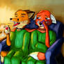 Sick foxxos