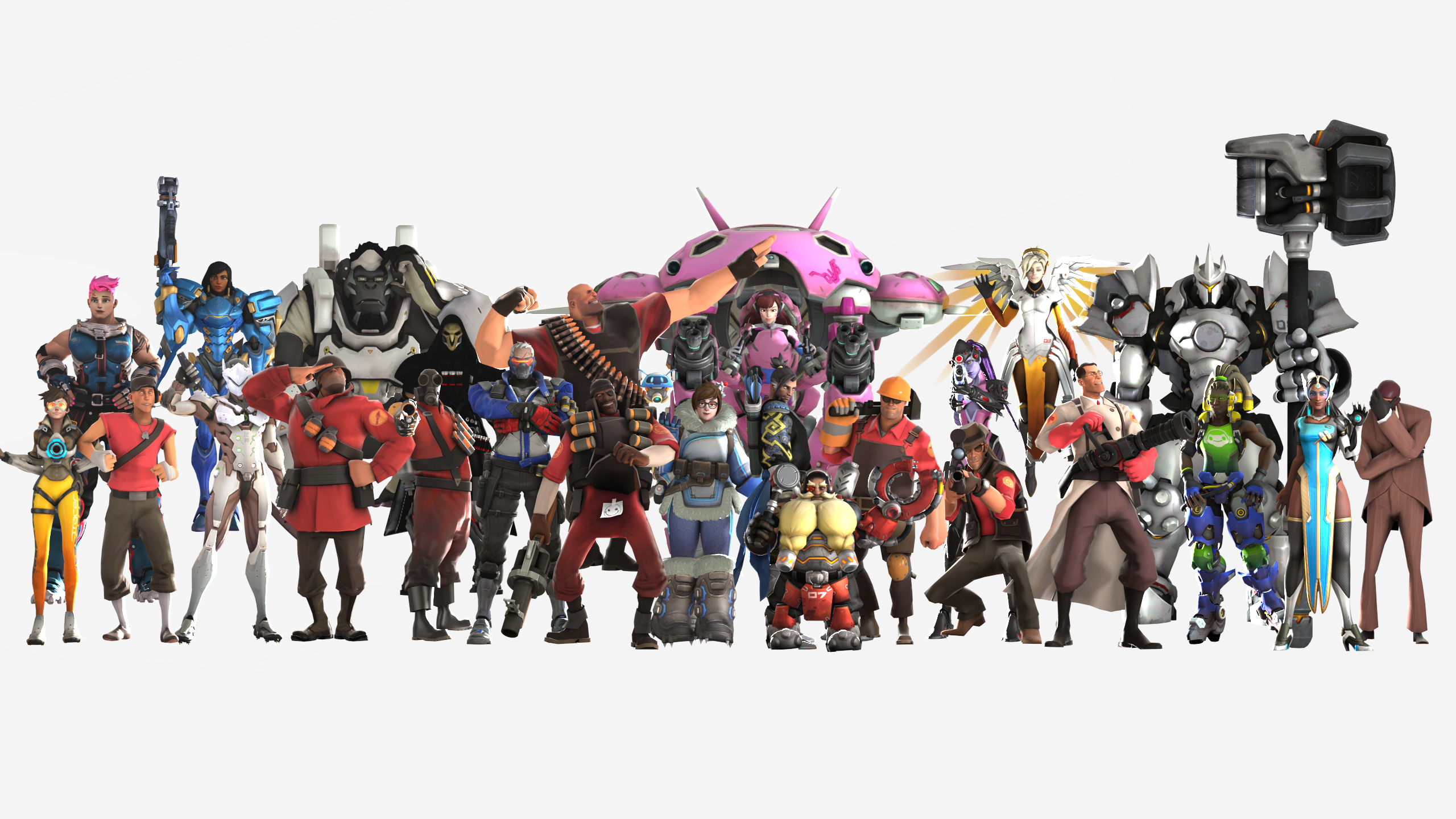 Overwatch and Team Fortress 2