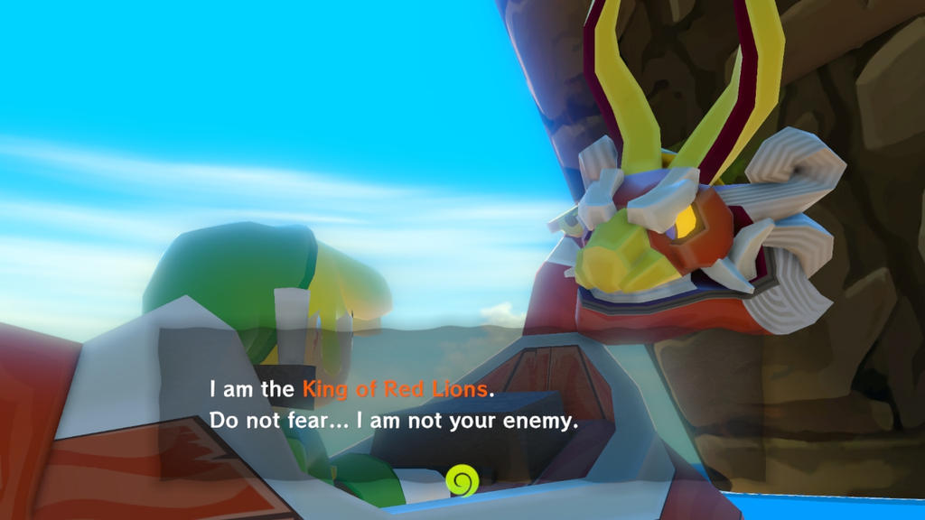 Wind Waker HD: AHH TALKING SHIP!