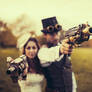 Paul and Danielle Steampunk Wedding 2