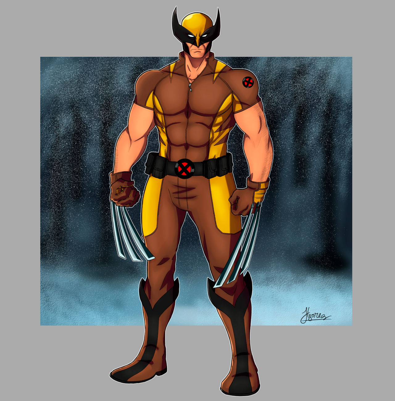 Wolverine Rivals Redesign Wolverine - Redesign by Nova20X on DeviantArt