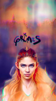 Grimes - Claire Boucher phone wallpaper