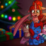 Commission- Cuddly Christmas