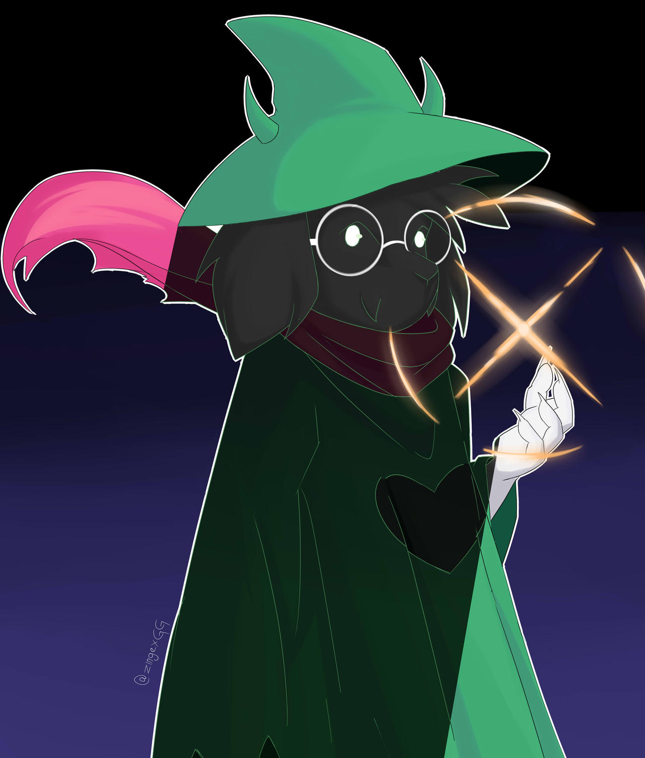 Ralsei by zingexGG75 on DeviantArt