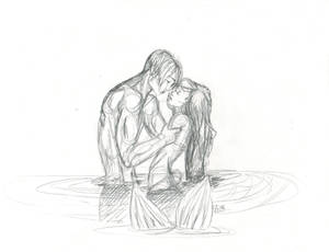 24 2012 Tini - Pencil: Jim and Ariel