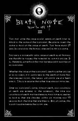 Deathnote Rules - page 3