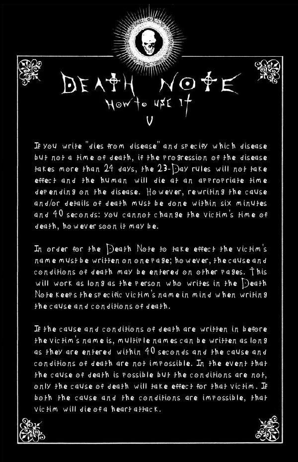 Deathnote Rules Page 5 By DeathNote club On DeviantArt deathnote-rules-page-5-by-deathnote-club-on-deviantart