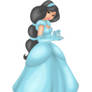 Jasmine as Cinderella