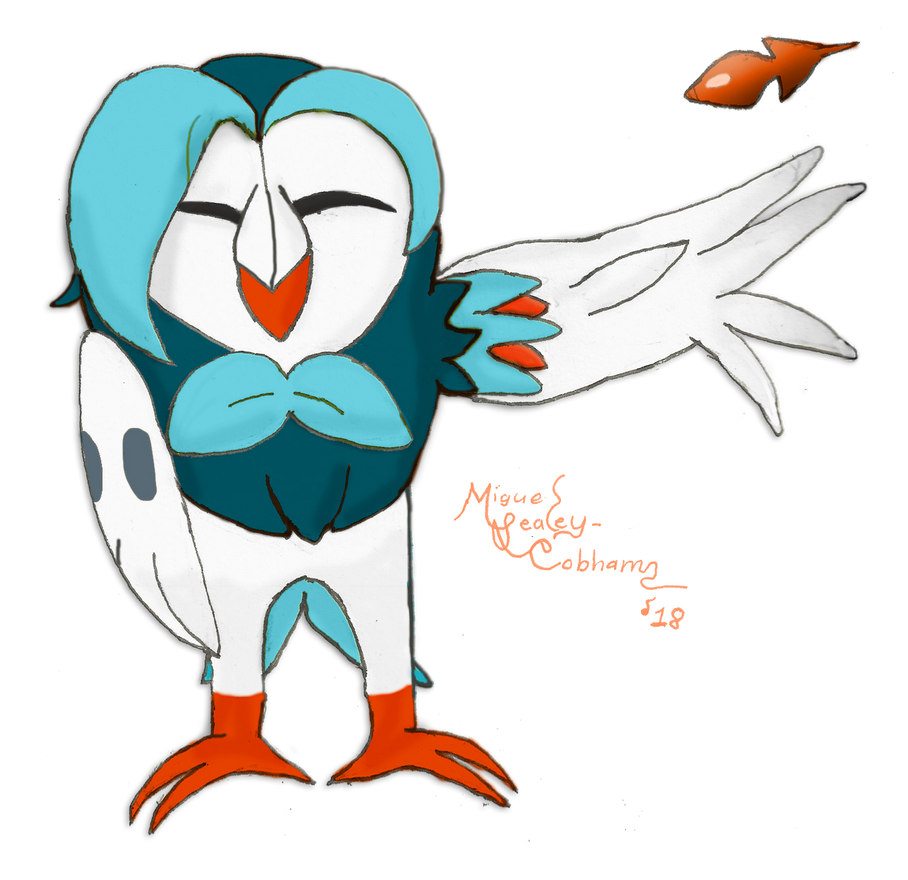 Dartrix(Shiny) by Dj-ArMaGeDdOn-145McG on DeviantArt