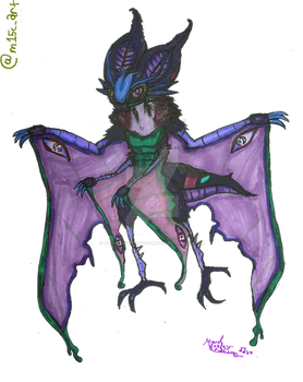 Bug/Dragon Noivern (shiny)