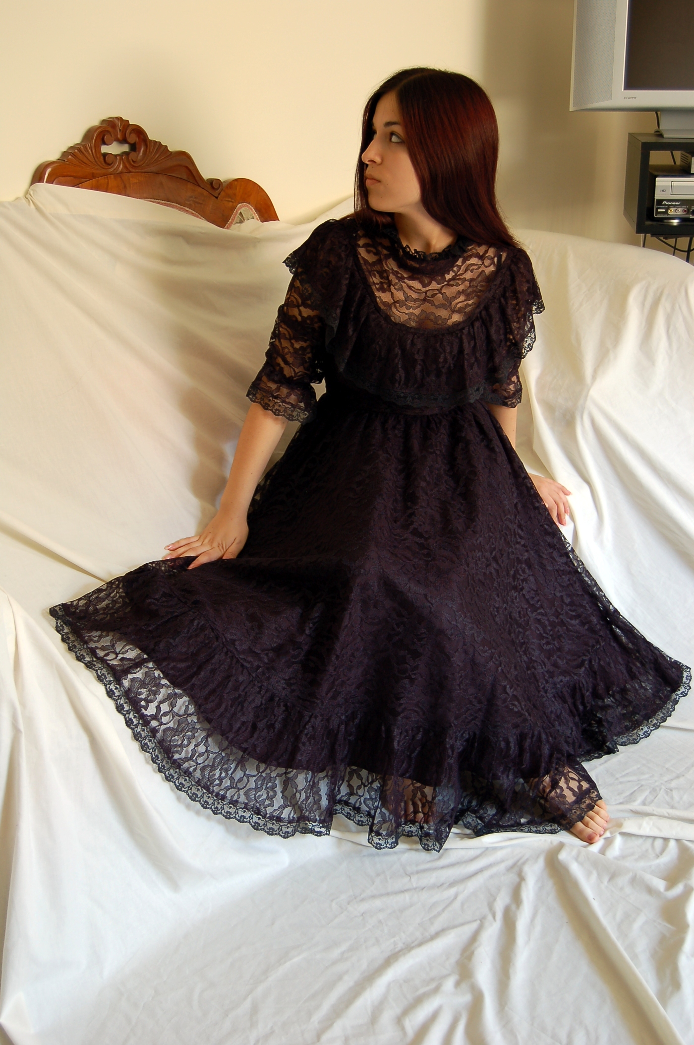 Black Lace dress 5