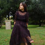 Girl in Cemetery 3