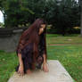 Girl in Cemetery 11