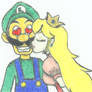 Peach and Luigi