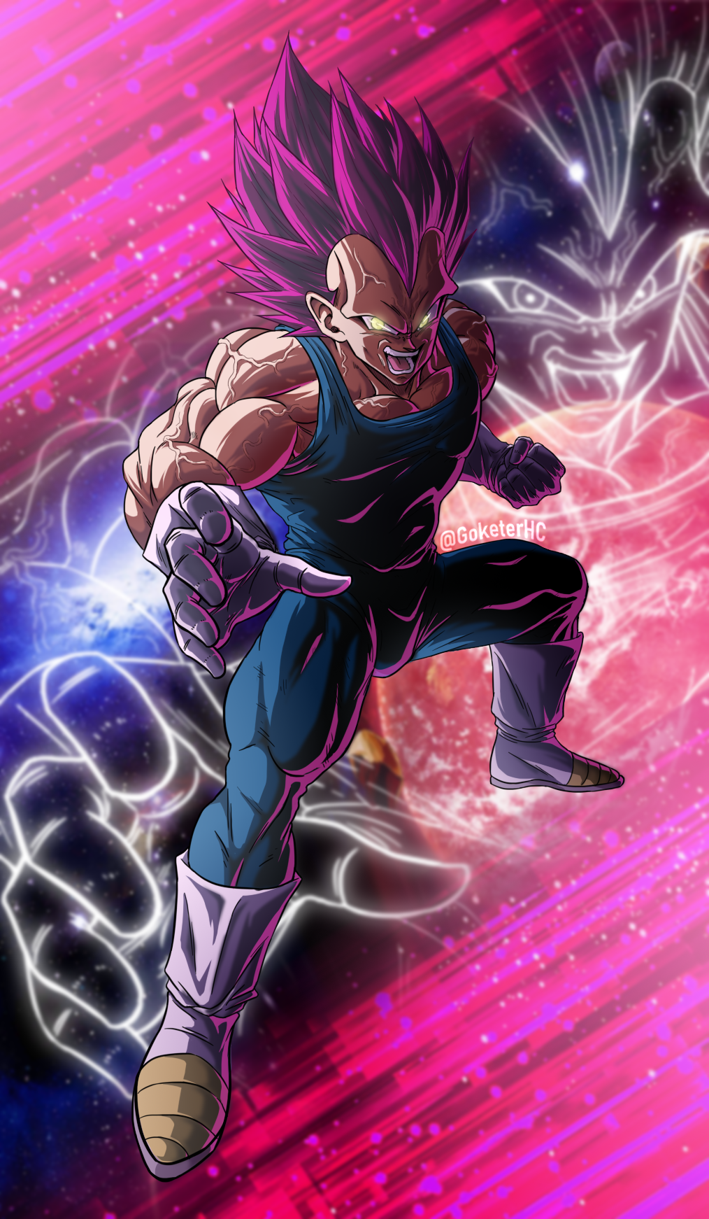 Vegeta Ultra Ego - Dragon Ball Super Manga by RMRLR2020 on DeviantArt