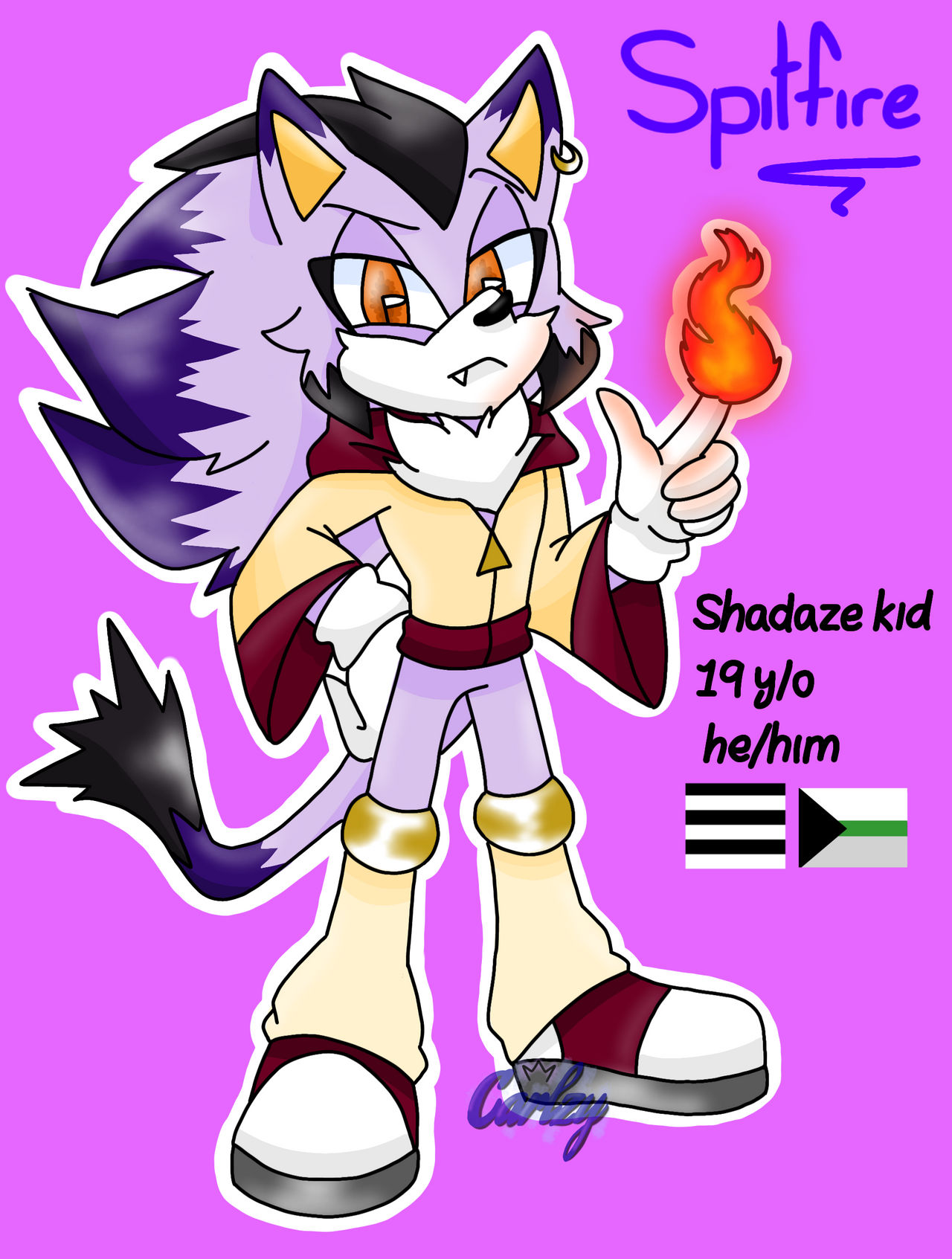 Shadaze Rizz Shadaze kid redesign by Carlzy-Berryz on DeviantArt