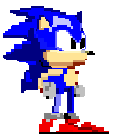 Pixilart - Sonic 1 sprites pt1 by Bubb13