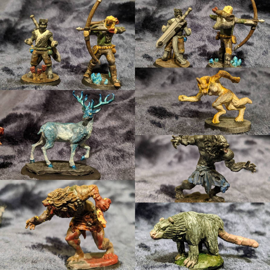 Dnd Mini Rake dnd minis by KiriCrafter on DeviantArt
