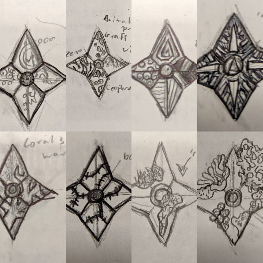 shuriken design concepts by KiriCrafter on DeviantArt
