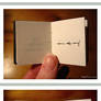 a mini book.