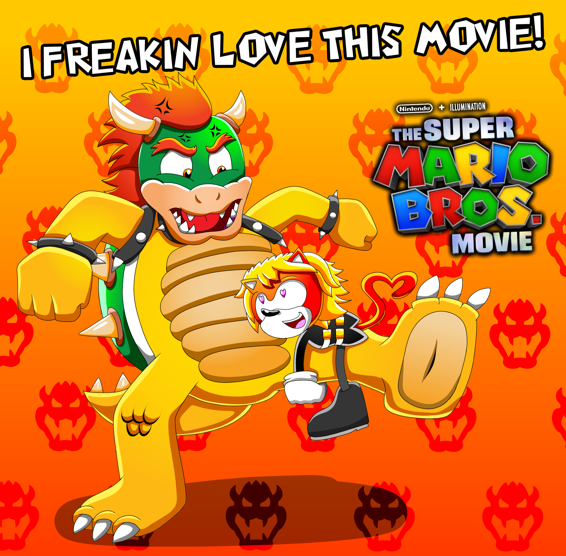 Bowser (Super Mario Bros Movie) by DinosaurGameFreak on DeviantArt
