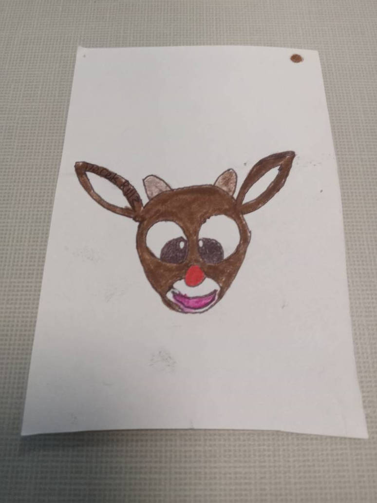 Rudolph The Red Nosed Reindeer Drawing by DerekDSTUFFZ on DeviantArt