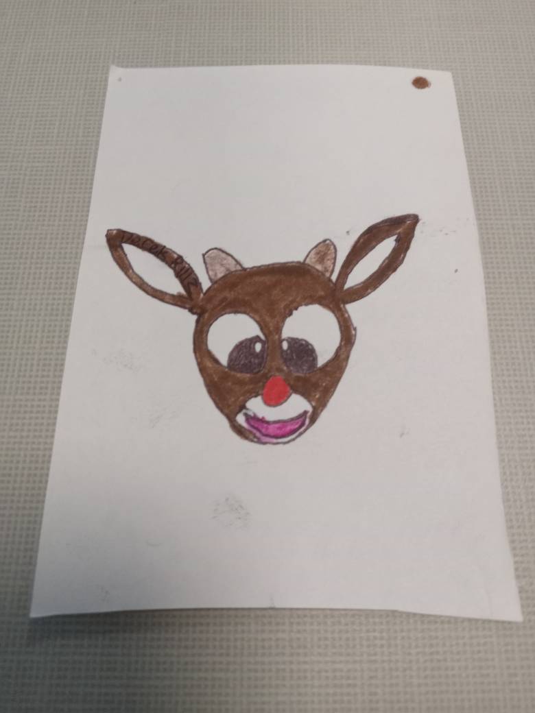 Rudolph The Red Nosed Reindeer Drawing by DerekDSTUFFZ on DeviantArt