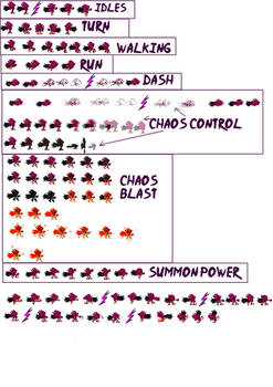 Devil Shadow Sprites