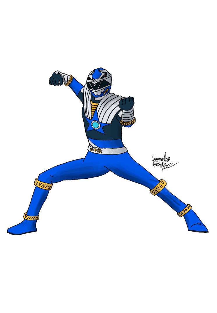 Power Rangers - Cosmic Fury Blue Ranger Redesign 2 by CommandrEclipse ...