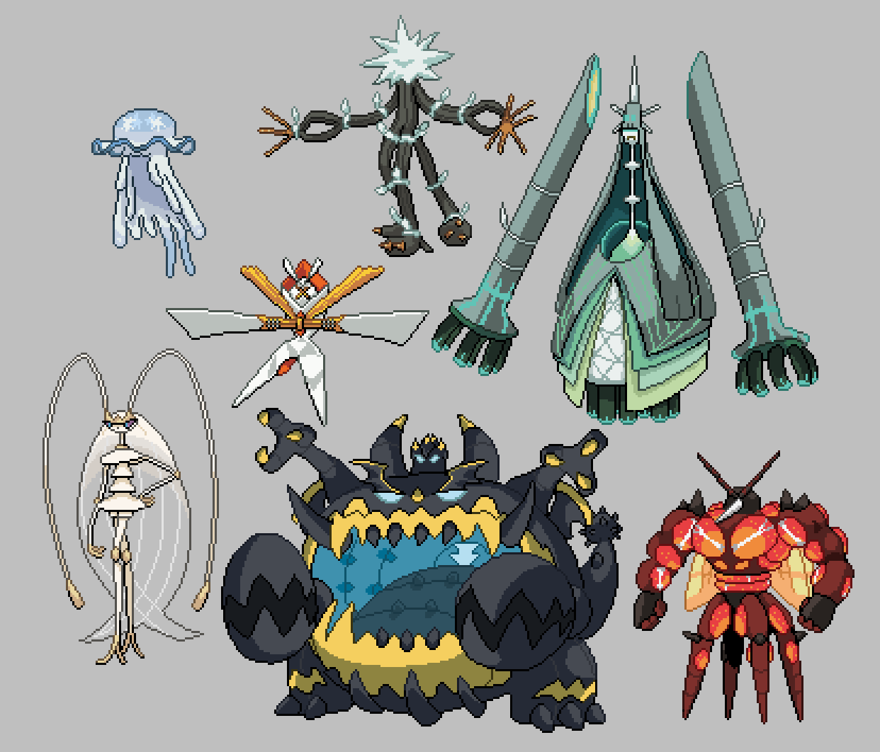 New Ultra Beasts Revealed For Ultra Sun And Ultra Moon Pokécommunity, pixel...