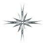 Chrome Compass Rose without Shadow
