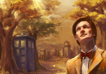 Run You Clever Boy_Doctor Who_11th_Wallpaper