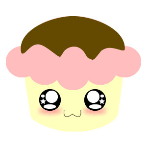 Kawaii Cupcake (Animated)