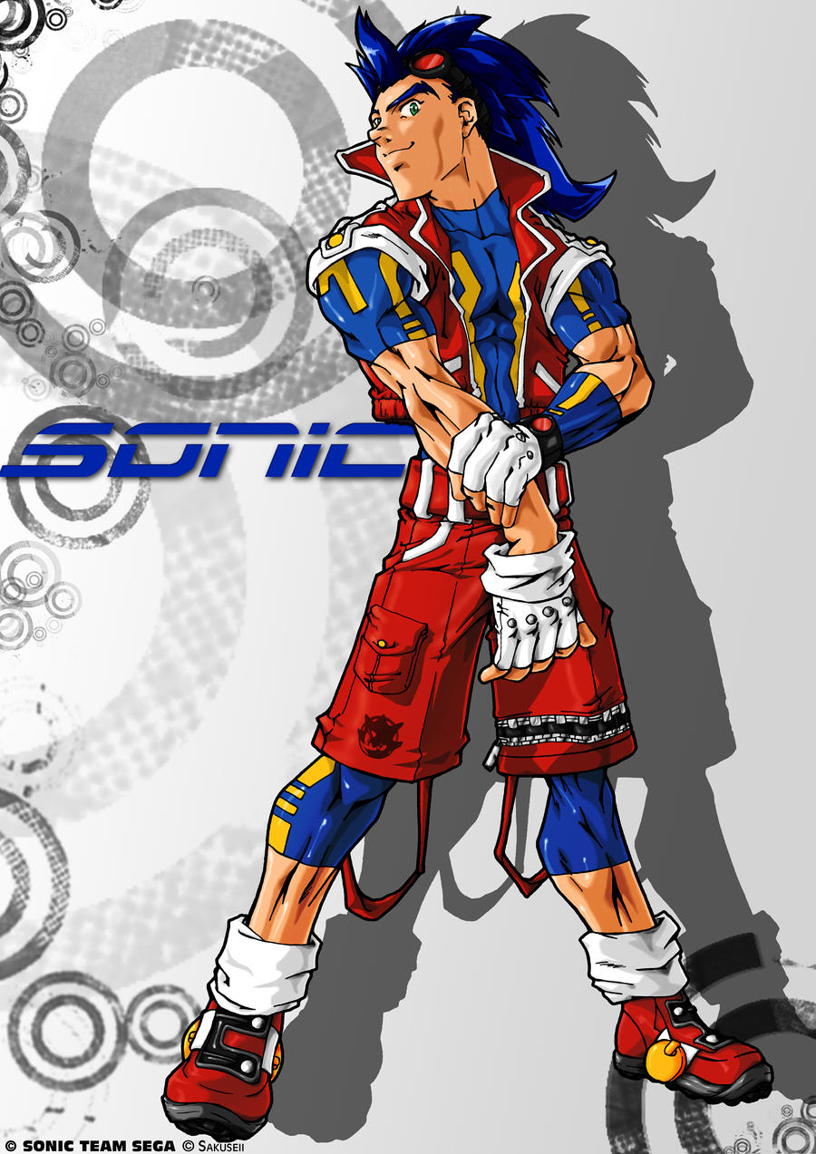 Human Sonic colored