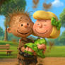 Pig-Pen carrying Patty Swanson (3D)
