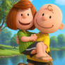 Charlie Brown carrying Peppermint Patty (3D)