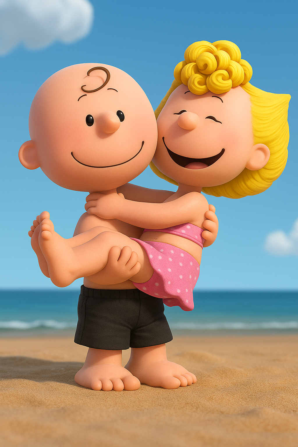 Charlie Brown and Sally Brown's Beach Day