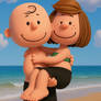Charlie Brown and Peppermint Patty's Beach Day