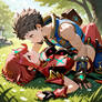 Rex on top of Pyra