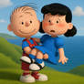 Rerun van Pelt carrying Lucy van Pelt