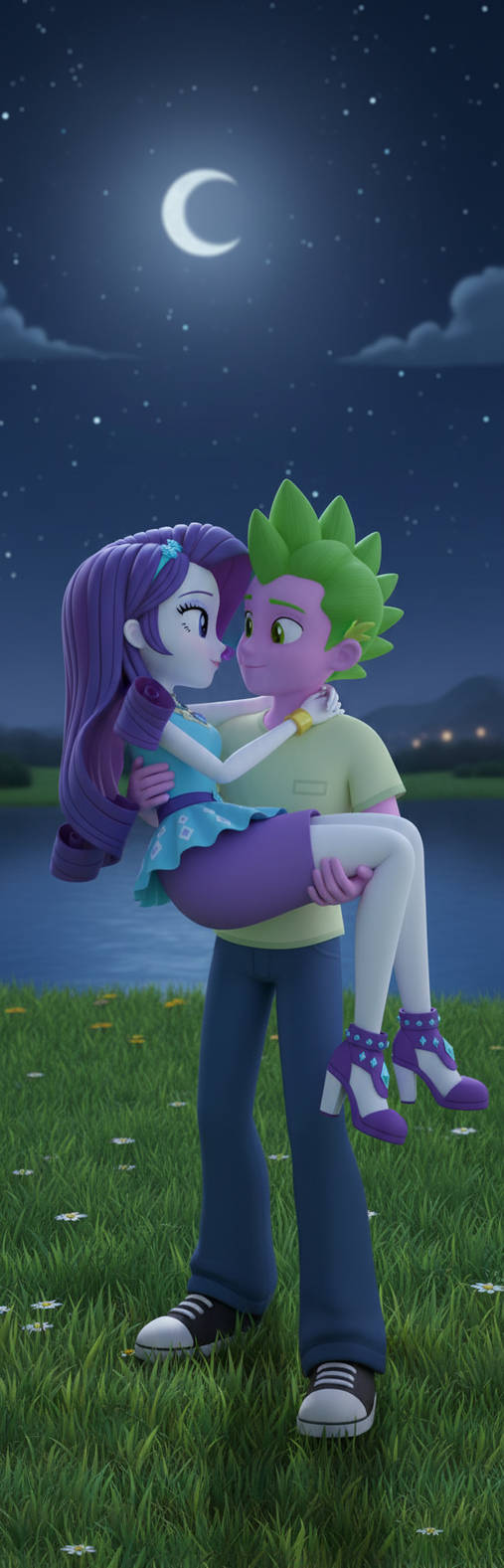 Boy Rarity Human Mlp Human Rarity And Spike
