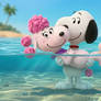 Snoopy and Fifi's Swim Time
