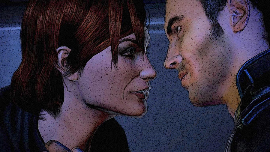 Mass effect - Romance femshep/Kaidan by anubis600 on DeviantArt