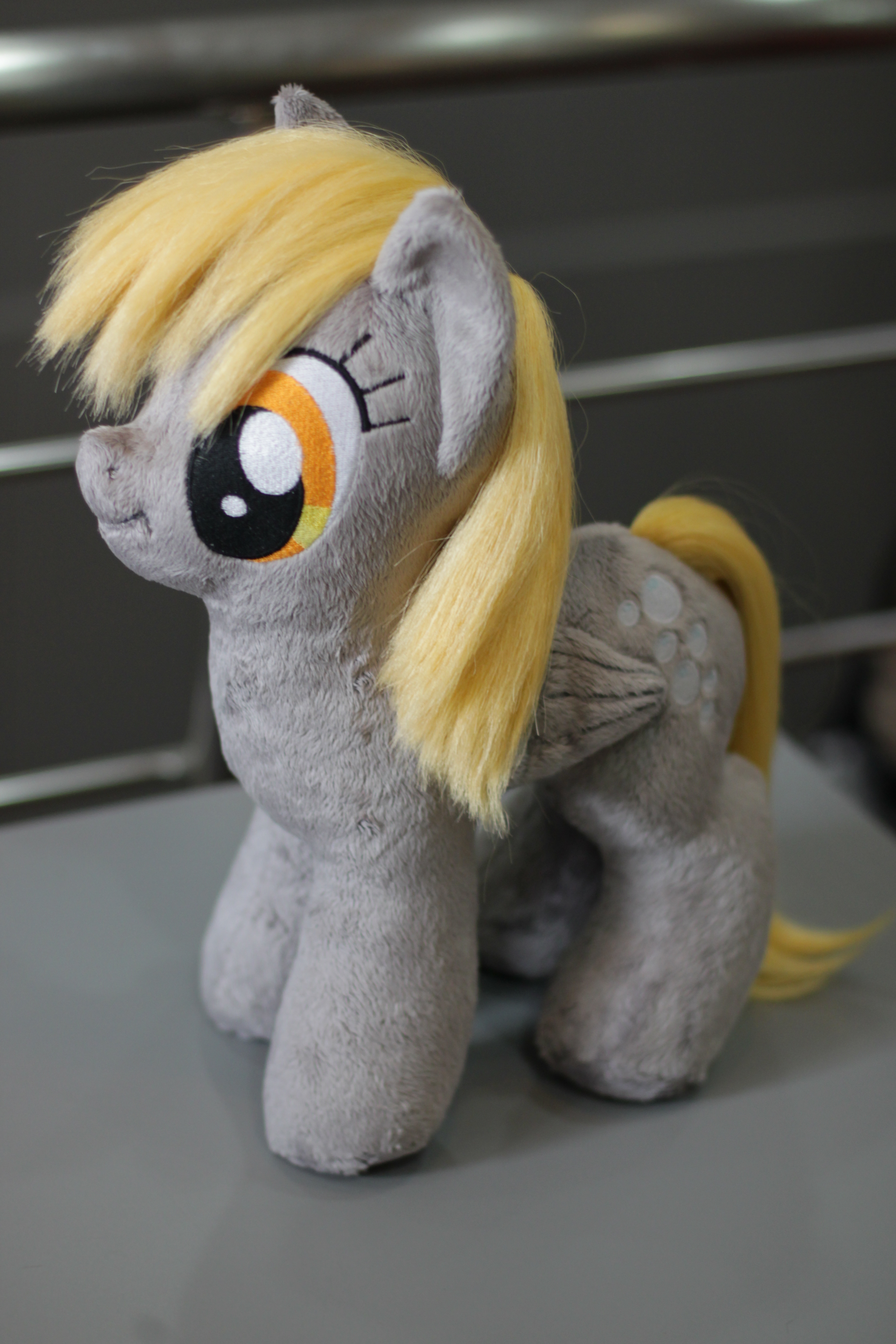 Brush-A-Plush Derpy Hooves plushie.