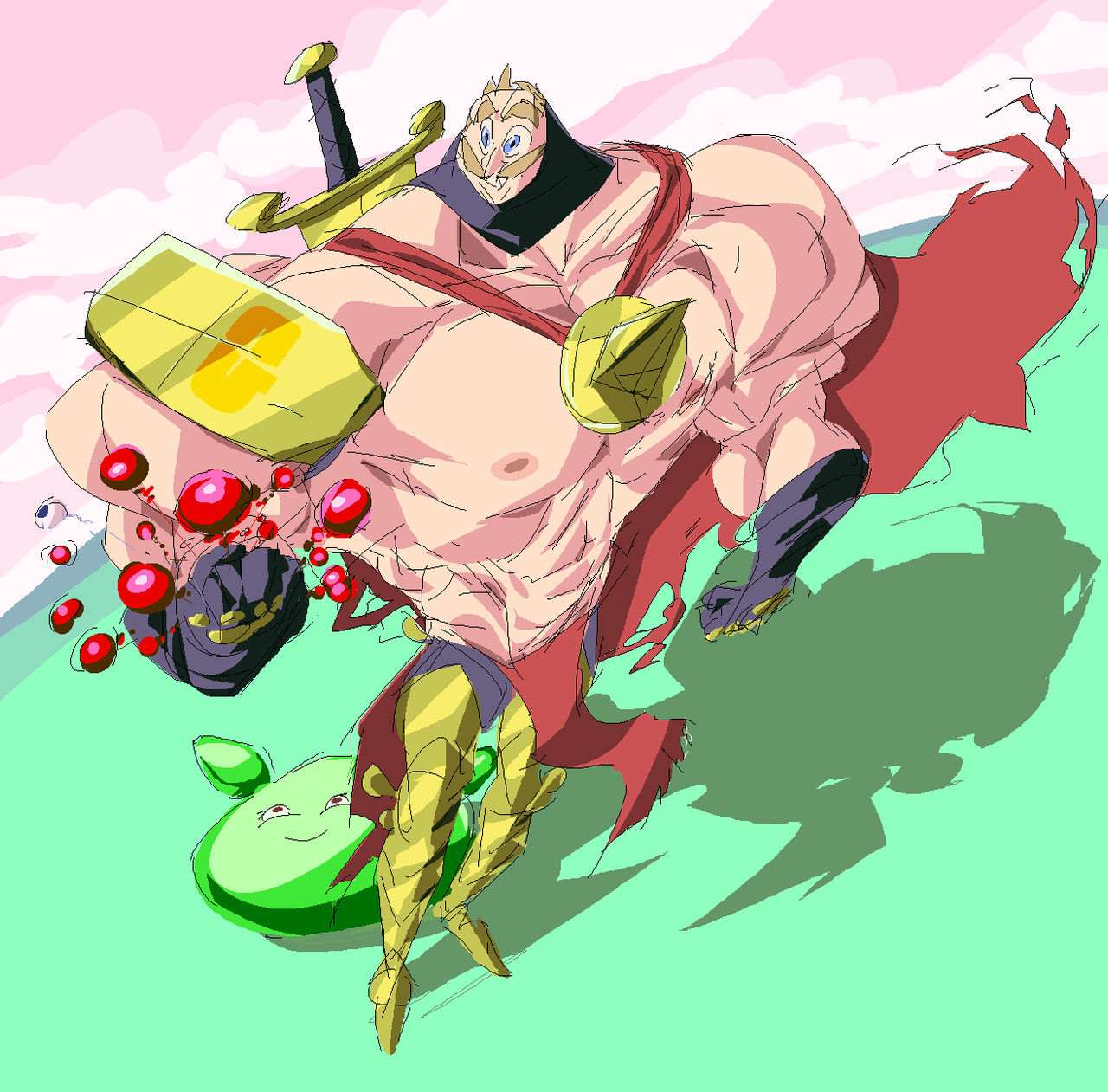 Buff Due Buff Dude by yev-san on DeviantArt