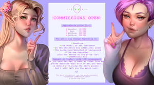 NEW COMMISSION PRICE, READ DETAILS~ by 8Hotaru8